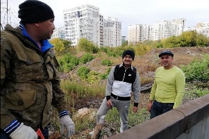 Экологический субботник на Городище Уфа-II